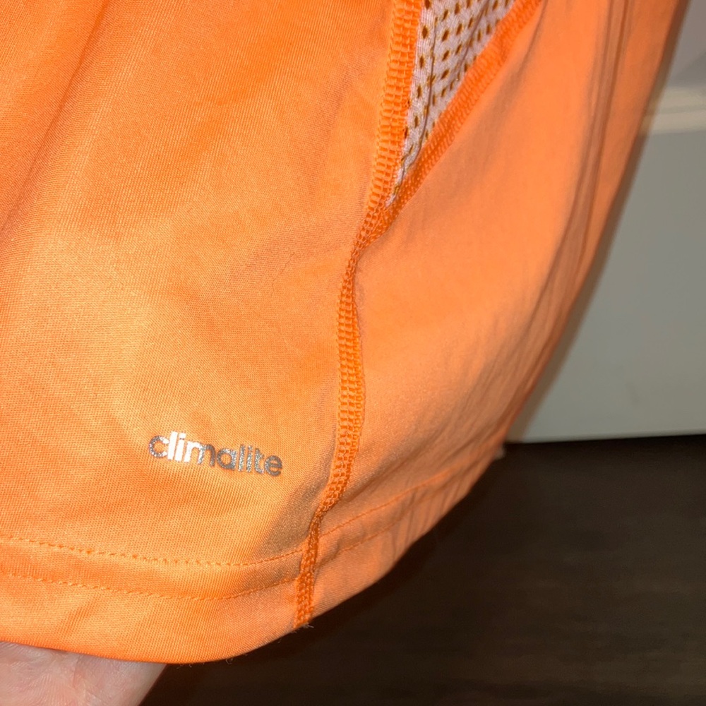 Like new Adidas Orange Sleeveless Relaxed Tank Top - Picture 7 of 12